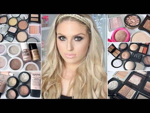 My Highlighter Stash & Favorites! ♡ Makeup Collection Overview