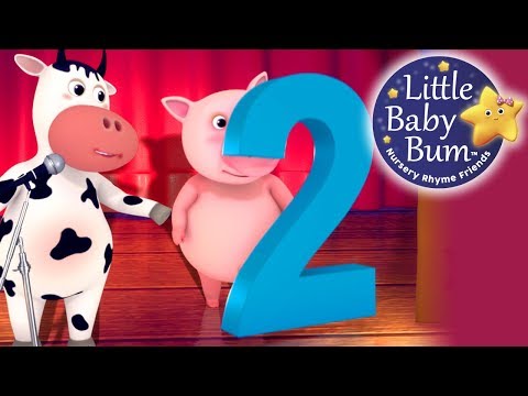 Numbers Song | Number 2 | Nursery Rhymes | Original Song By LittleBabyBum