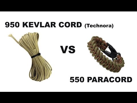 950 Kevlar Cord VS 550 Paracord