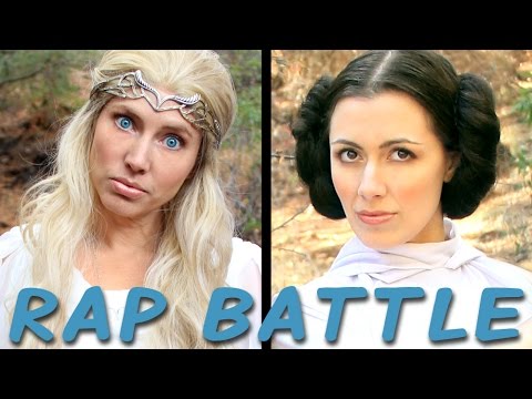 GALADRIEL vs LEIA: Princess Rap Battle (Whitney Avalon ft. Sara Erikson) *explicit*