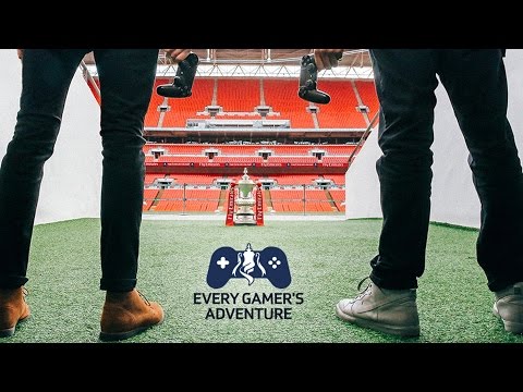 FIFA ON THE PITCH AT WEMBLEY!!!