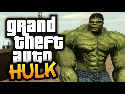 GTA 4: Return Of The Hulk! - (GTA Hulk Mod Funny Moments)