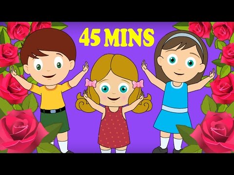 Ringa Ringa Roses | NON STOP English Nursery Rhymes for Children By NurseryRhymeStreet