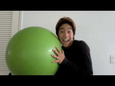 The Big Bouncing Inflatable Green Ball