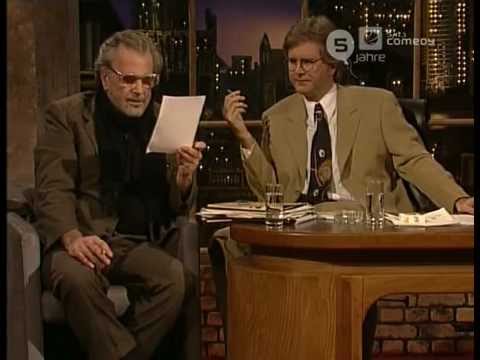 Maximilian Schell zu Gast bei Harald Schmidt (1/2)