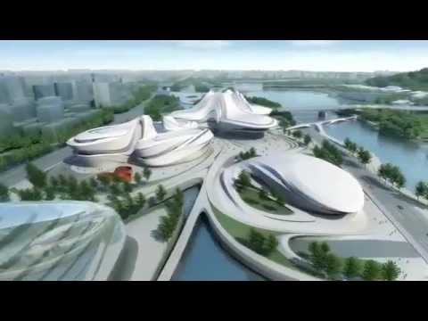 Zaha Hadid: Changsha Meixihu International Culture and Art Center