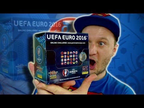 Adrenalyn XL EURO 2016 DISPLAY Unboxing 50 Booster