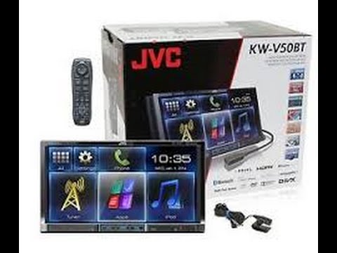 JVC KW V50BT In Dash Multimedia Receiver Review