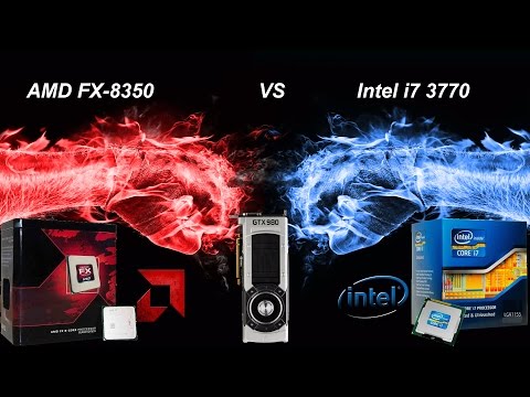 AMD FX-8350 VS Intel i7 3770 Performance Comparisson