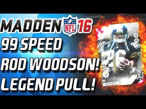 MY 2ND LEGEND PULL! BOSS WOODSON & GATES! - Madden 16 Ultimate Team