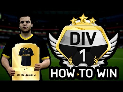 HOW TO WIN DIVISION 1 ON FIFA 16 ULTIMATE TEAM!!