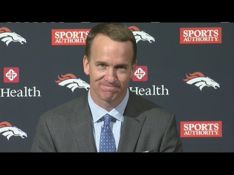 Peyton Manning's retirement announcement - "When I came to Denver four years ago..."