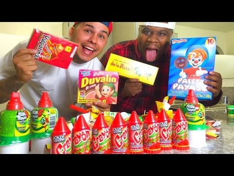 Mexican Candy Challenge (Trying Mexican Candy)