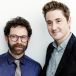 Charlie Kaufman (L) and Duke Johnson (R) the writer and directors of stopmotion drama ‘Anomalisa’