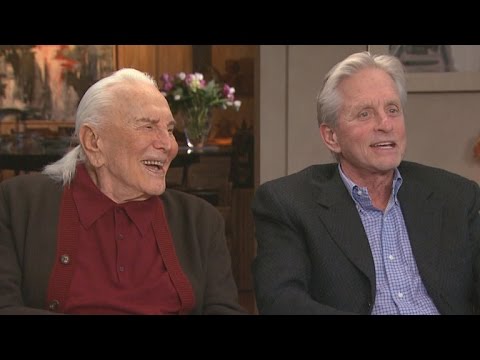 Watch Michael Douglas Sneak Up On His Legendary Dad