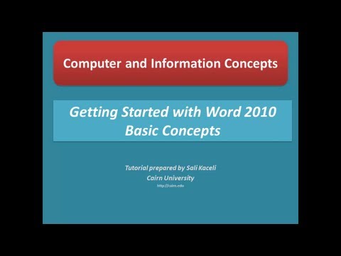 Word 2010 Tutorial: A Complete Guide to Word - Enhance your Skills and Resume