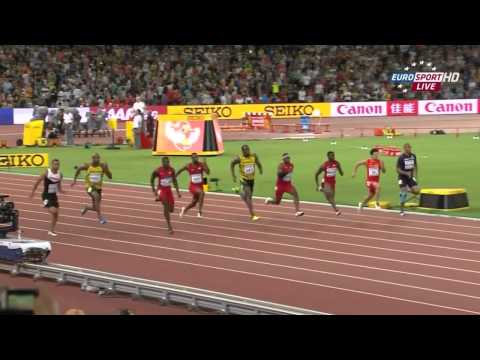 Usain Bolt wins the 100m - 2015 World Athletics Championships in Beijing