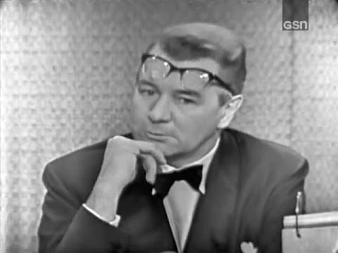 What's My Line? - Charles H. Goren; Michael Redgrave; Johnny Carson [panel] (Dec 10, 1961) [UPGRADE]