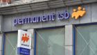 Permanent TSB was weighed down by exceptionals in its full-year figures, and slipped 7.28 per cent to €2.80. Photograph:  Alan Betson