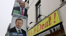 There is no chemistry between Fianna Fáil leader Micheál Martin and Fine Gael leader Enda Kenny, which means a full coalition between the parties would face huge hurdles.  Photograph: Chris Radburn/PA Wire.