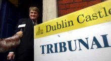 Denis O’Brien arriving to give evidence in the Moriarty Tribunal in 2001. File photograph: Bryan O’Brien 