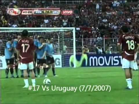 TODOS los goles de Juan Arango con la vinotinto