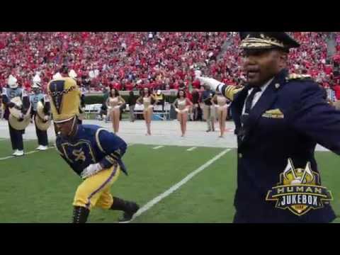 Southern University Human Jukebox Halftime Show 2015 @ UGA Sanford Stadium