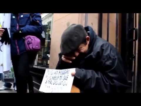 Inspirational Video - Anonymous group help a homeless human