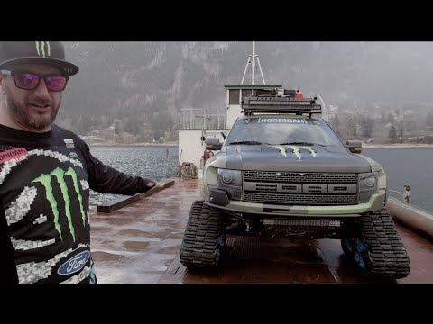 Monster Energy: KEN BLOCK SHOWCASES HIS FORD F-150 RAPTORTRAX