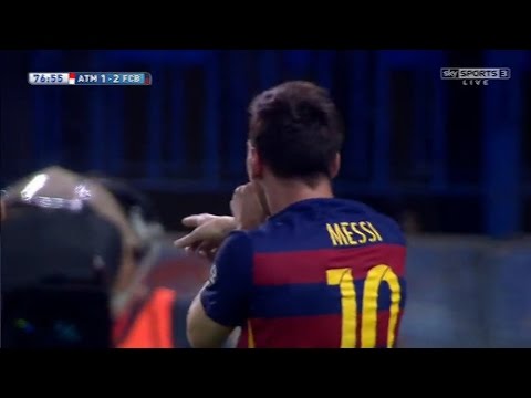 Atletico Madrid Vs Barcelona 1-2 All Goals 12/09/2015 HD