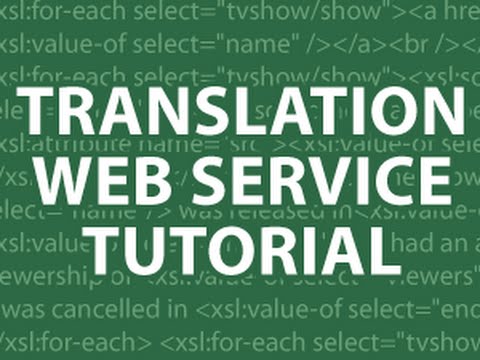 Translation Web Service MySQL UTF8