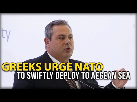 GREEKS URGE NATO TO SWIFTLY DEPLOY TO AEGEAN SEA