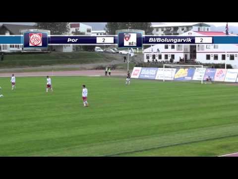 Highlights Þór 3 vs BÍ/Bolungarvík 2. 17 ágúst 2012 Þórsvöllur Akureyri