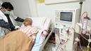 NEW HOPE: “Kidney specialists argue that desensitisation is cheaper in the long run than dialysis.” Picture shows a patient undergoing dialysis at a facility in Hyderabad. — PHOTO: MOHAMMED YOUSUF