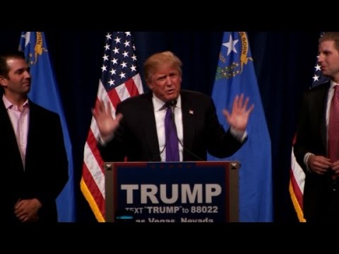 Donald Trump's Nevada caucuses speech