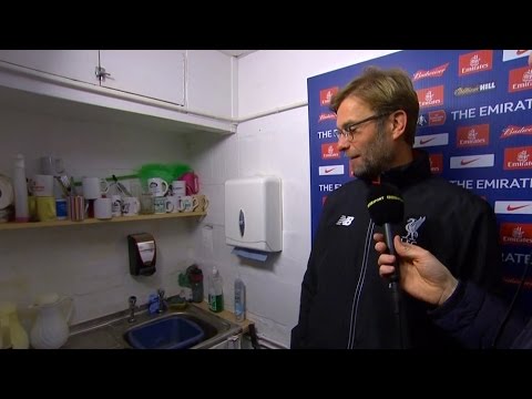 Exeter v Liverpool - Jurgen Klopp's Hilarious Pre-Match Interview From The Exeter Tea Room !!