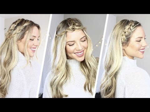 3 Easy Braided Hairstyles | Luxy Hair