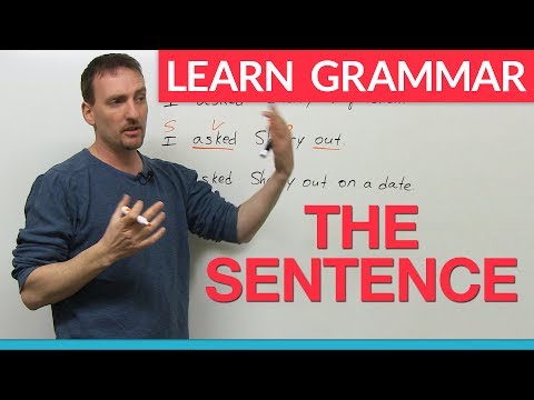 Learn English Grammar: The Sentence