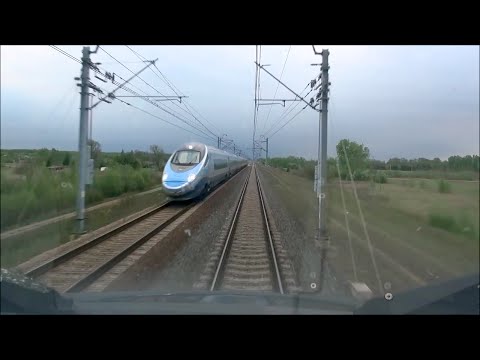 Cabview ED250 Pendolino Warszawa Zachodnia - Kraków Główny 200km/h