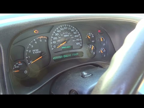 04 Silverado: "REDUCED ENGINE POWER" Case Study -Part 1