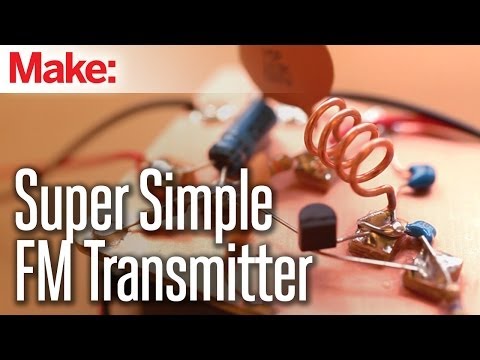 Weekend Projects - Super Simple FM Transmitter