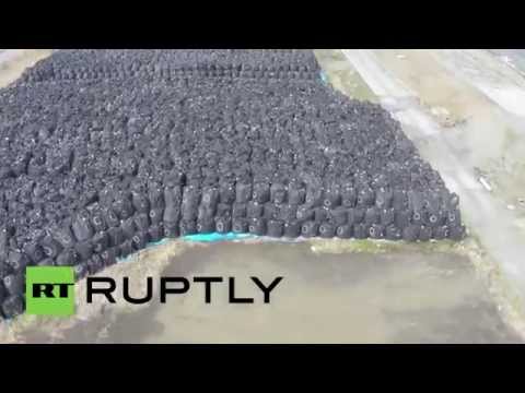 Nuclear Waste: Drone buzzes Fukushima temporary storage facility