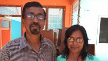 Teachers Aradesh Carmar and Nelli Nelang plan to rebuild what was lost to Cyclone Winston.