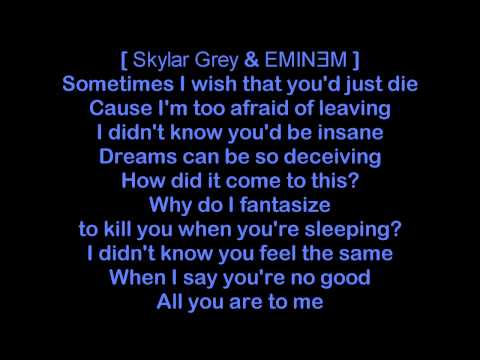 Eminem Twisted ft. Skylar Grey & Yelawolf Lyrics