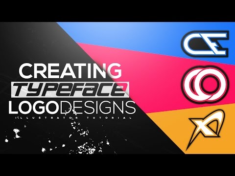 Illustrator Tutorial: Creating Typeface Logo Designs