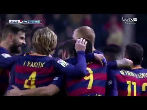 Sporting de Gijón vs FC Barcelona [1-3][17/02/2016] EL BARÇA JUGA A RAC1