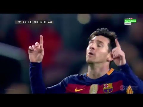 Barcelona Vs Valencia 7-0 All Goals & Highlights 03/02/2016 HD