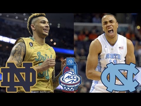 Notre Dame vs. North Carolina 2016 ACC Basketball Tournament Preview