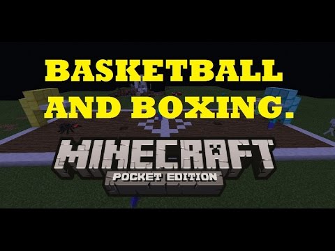 Minecraft PE-Basketball,Boxing,Pranking-(TAGALOG)