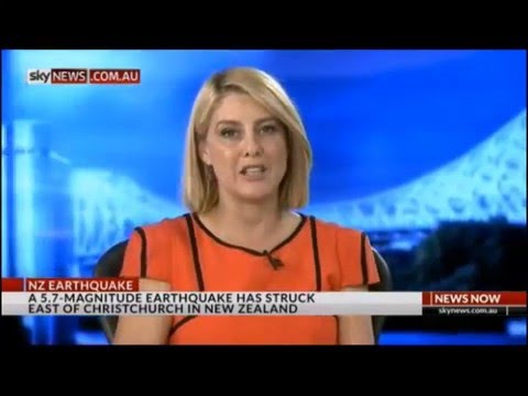 BREAKING NEWS: 5.7 Magnitude EARTHQUAKE NEW ZEALAND 14/02/2016 Valentines Day